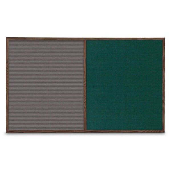 Sliding Door Indoor Enclosed Corkboard, 3